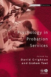 Cover von Psychology in Probation Services
