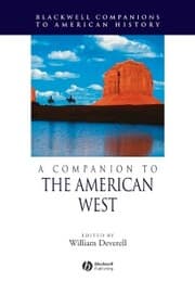 Cover von A Companion to the American West