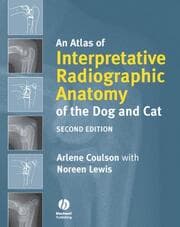 Cover von An Atlas of Interpretative Radiographic Anatomy of the Dog and Cat