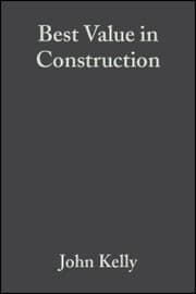 Cover von Best Value in Construction