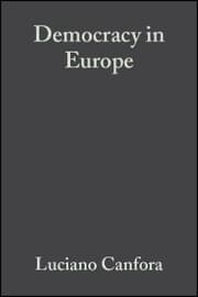 Cover von Democracy in Europe