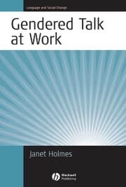 Cover von Gendered Talk at Work