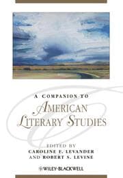 Cover von A Companion to American Literary Studies