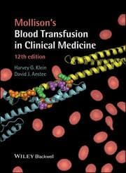 Cover von Mollison's Blood Transfusion in Clinical Medicine