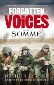 Cover von Forgotten Voices of the Somme
