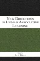 Cover von New Directions in Human Associative Learning