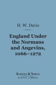 Cover von England Under the Normans and Angevins, 1066-1272 (Barnes & Noble Digital Library)