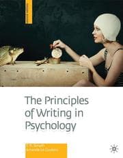 Cover von The Principles of Writing in Psychology