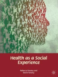 Cover von Health as a Social Experience