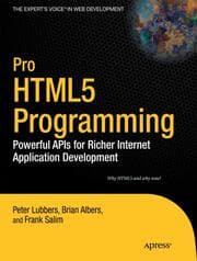 Cover von Pro HTML5 Programming