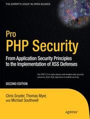 Cover von Pro PHP Security