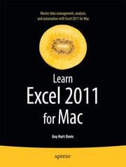 Cover von Learn Excel 2011 for Mac