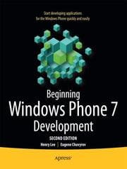 Cover von Beginning Windows Phone 7 Development
