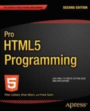 Cover von Pro HTML5 Programming