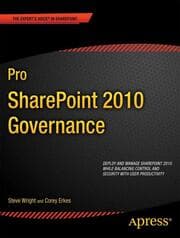 Cover von Pro SharePoint 2010 Governance
