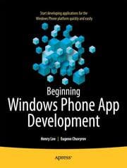Cover von Beginning Windows Phone App Development