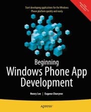 Cover von Beginning Windows Phone App Development