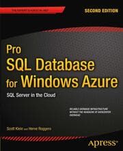 Cover von Pro SQL Database for Windows Azure