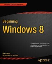 Cover von Beginning Windows 8