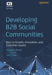 Cover von Developing B2B Social Communities