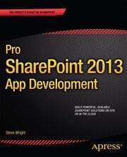 Cover von Pro SharePoint 2013 App Development