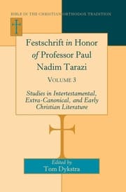 Cover von Festschrift in Honor of Professor Paul Nadim Tarazi