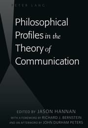 Cover von Philosophical Profiles in the Theory of Communication