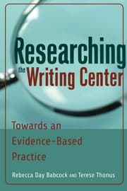 Cover von Researching the Writing Center