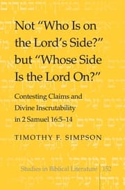 Cover von Not Who Is on the Lord's Side? but Whose Side Is the Lord On?