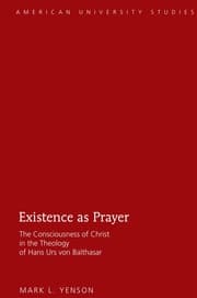 Cover von Existence as Prayer