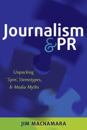 Cover von Journalism and PR