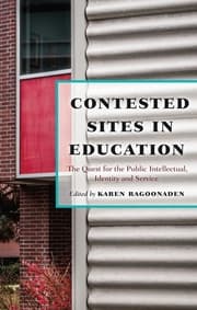 Cover von Contested Sites in Education