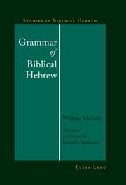 Cover von Grammar of Biblical Hebrew