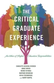 Cover von The Critical Graduate Experience