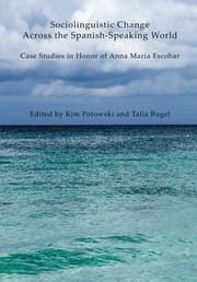 Cover von Sociolinguistic Change Across the Spanish-Speaking World