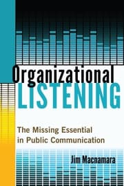 Cover von Organizational Listening