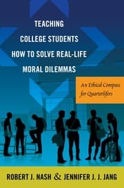 Cover von Teaching College Students How to Solve Real-Life Moral Dilemmas