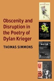 Cover von Obscenity and Disruption in the Poetry of Dylan Krieger