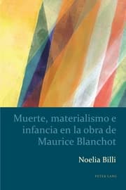 Cover von Muerte, materialismo e infancia en la obra de Maurice Blanchot