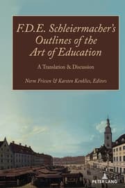 Cover von F.D.E. Schleiermachers Outlines of the Art of Education