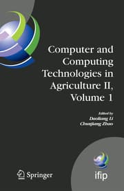 Cover von Computer and Computing Technologies in Agriculture II, Volume 1