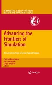 Cover von Advancing the Frontiers of Simulation