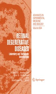 Cover von Retinal Degenerative Diseases