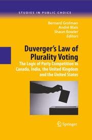 Cover von Duverger's Law of Plurality Voting