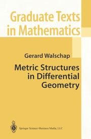 Cover von Metric Structures in Differential Geometry