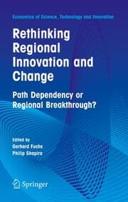 Cover von Rethinking Regional Innovation and Change: Path Dependency or Regional Breakthrough