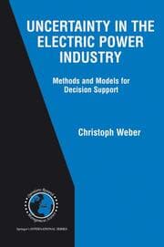 Cover von Uncertainty in the Electric Power Industry