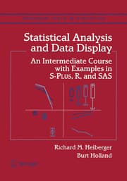 Cover von Statistical Analysis and Data Display