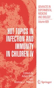 Cover von Hot Topics in Infection and Immunity in Children IV