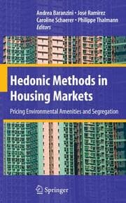 Cover von Hedonic Methods in Housing Markets